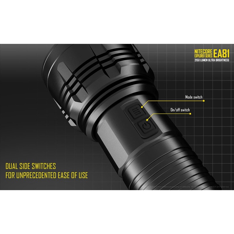 Nitecore EA81 Cree XHP50 Searchlight Flashlight