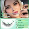 Natural Self Adhesive Lashes Short 8-14mm Self Adhesive Eyelashes No