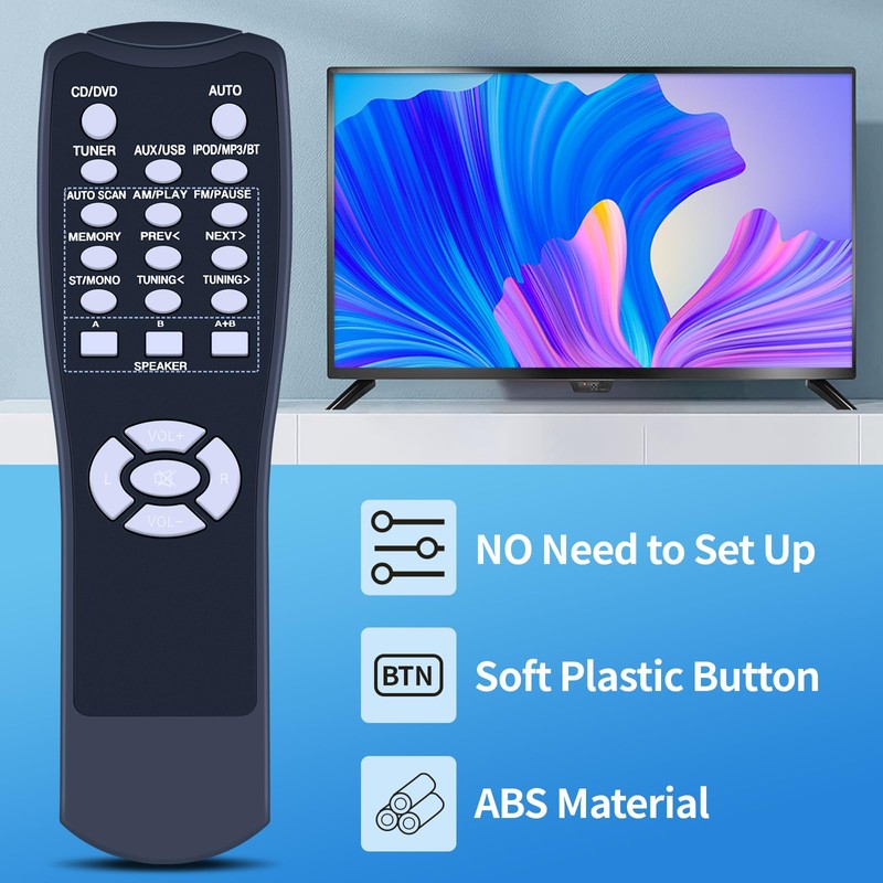 New Replacement Remote Control for Pyle Home Theater Power Stereo
