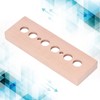 DIY Glow Tube Clock Kit 4 Lamps Beech Wood Enclosure