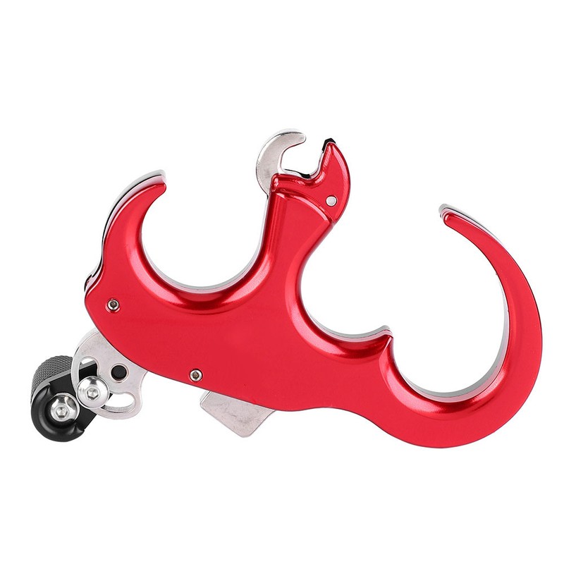 Archery Arrow Release Aids Finger Grip Caliper for Compound Hunting