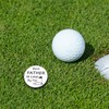 Aiseavril Cadeau for Best Father-in-Law Metal Golf Hat Clip -