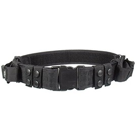 UTG Heavy Duty Elite Law Enforcement Pistol Belt, Black