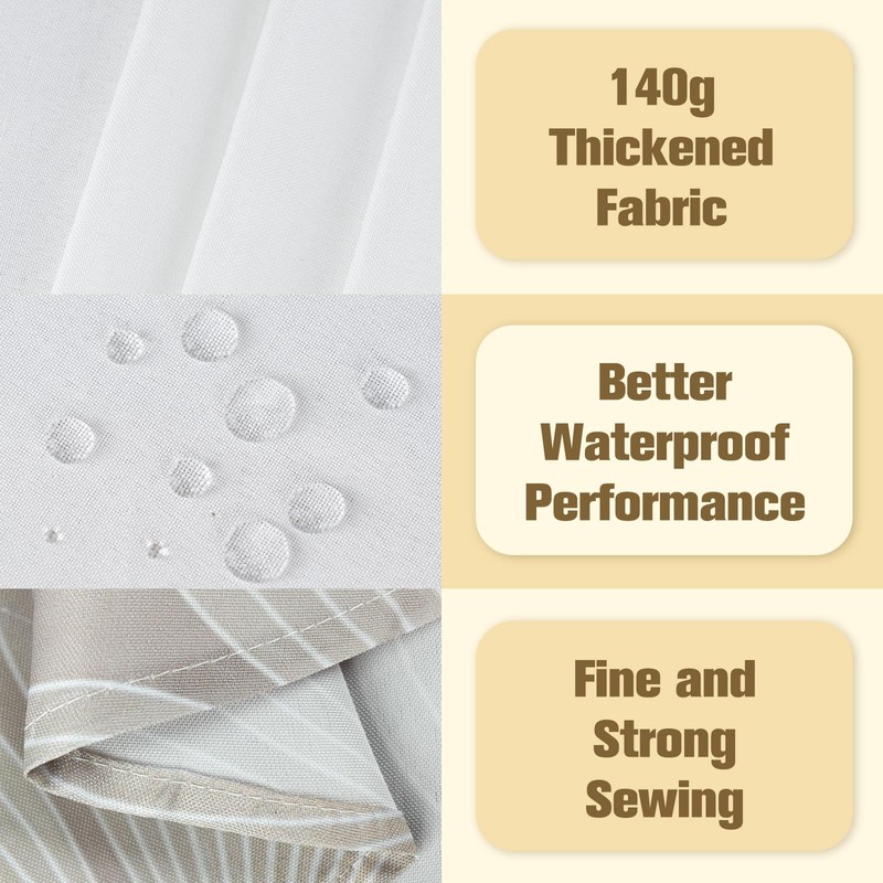 uwdfnwuif Geometrical Oval Tablecloth Farmhouse 60"x120" Waterproof Table Cloth Washable