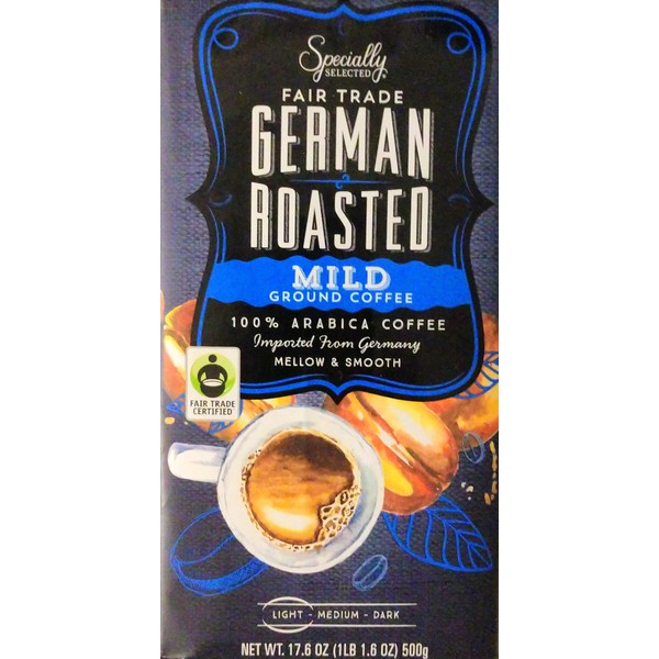 German Roasted Mild Ground Coffee Specially Sellected Imported From Germany 17.06 oz