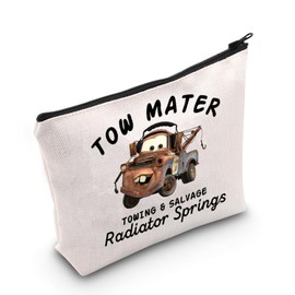 Car Movie Gift Towing & Salvage Cosmetic Bag Makeup Pouch Car Cartoon Movie Fans Gift (Towing & Salvage CA)