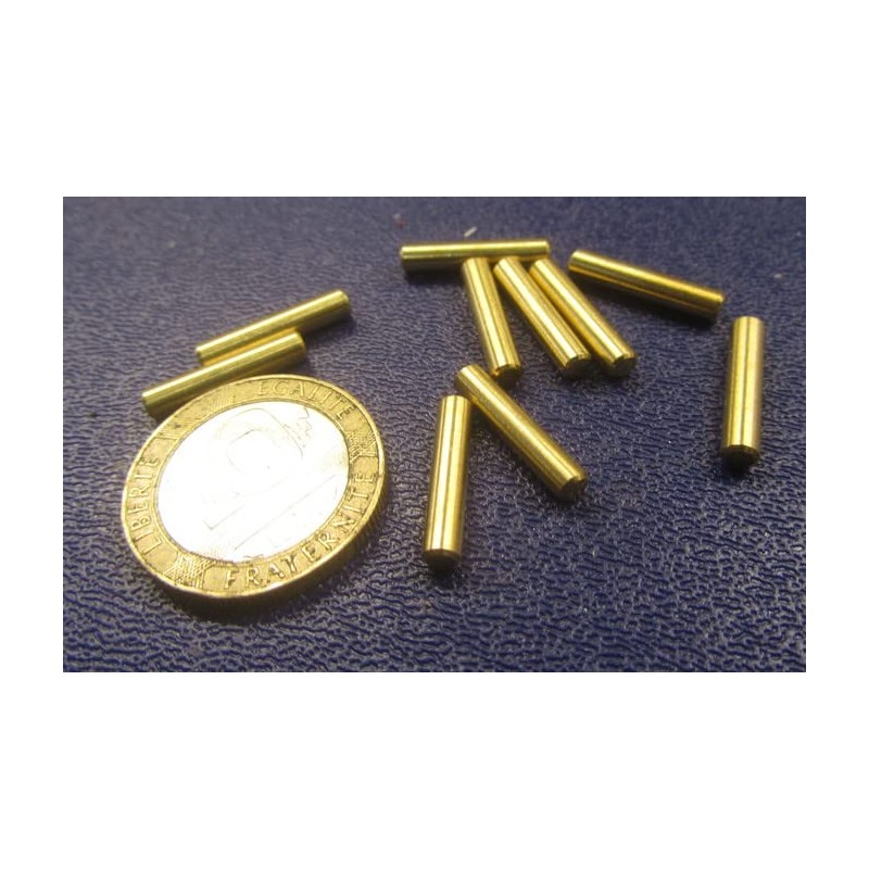 360 Brass Dowel Pin 1/8" Diameter x 5/8" Length 10
