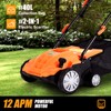 ARNOT Lawn Dethatcher & Scarifier, 2-in-1 Electric Corded Lawn Dethatcher,
