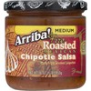 Arriba! Fire Roasted Mexican Chipotle Salsa Medium 16-Ounce (Pack of