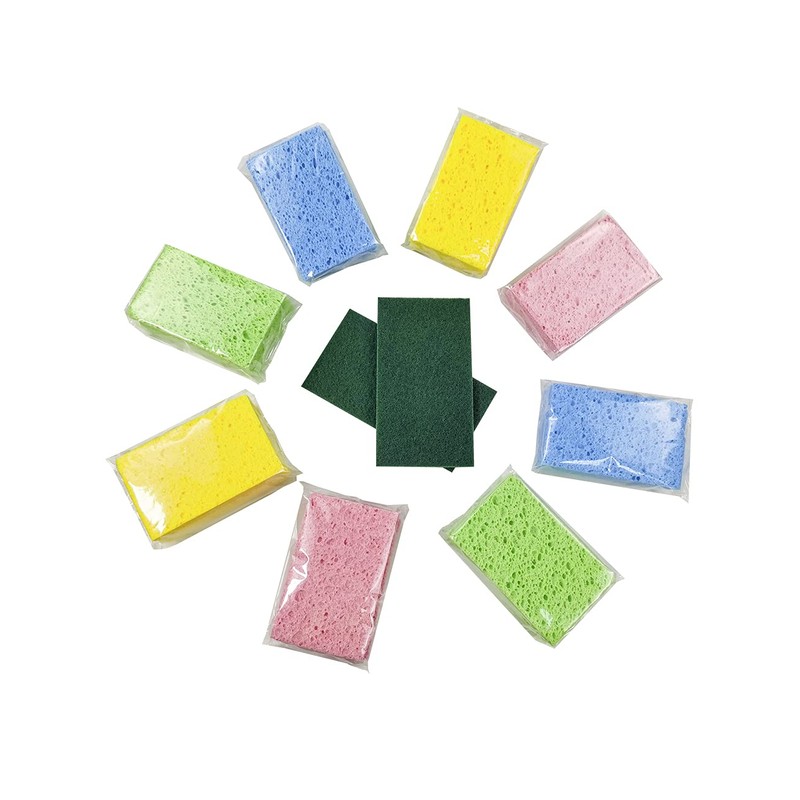 Sponges for Dishes, Kitchen Sponge in Bulk, Bathroom Sponges, 24
