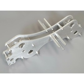 JP Garage Custom Aluminum Double Gear Box Frame Bracket Tamiya Blackfoot Monster Beetle