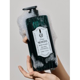 Sento Prime Botanical Aroma Deep Perfume Mildly Acidic Body Wash Baby Powder Scent 1100ml 1ea / 센토 프라임 보타니컬 아로마 딥퍼퓸 약산성 바디워시 베이비파우더향 1100ml 1개