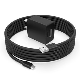 UL Listed Charger Fit for Gopro Hero 10 9 8 7 6 5 Black Session, Hero Max, Hero 7 Silver, Hero 7 White, Hero5 Session, Hero 2018 and More, with Type C Power Supply Adapter Cord Charging Data Cable