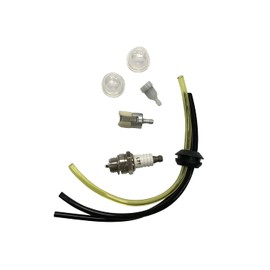 ENGINERUN Fuel Lines Spark Plug Vent Fuel Filter Kit Compatible With Echo TC-210 TC-210i TC-2100 Mantis Tiller Cultivator 7222 7222E 7222M 7225 7230 7234 7240 7920 7924 Parts
