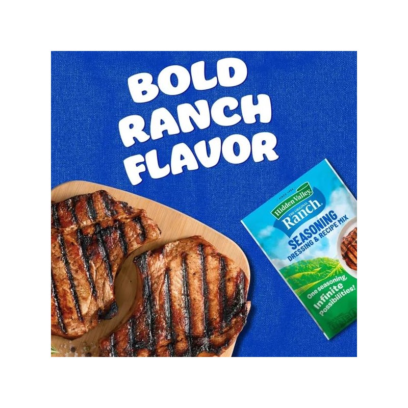Hidden Valley Ranch Original Salad Dressing Mix, 2 oz (6