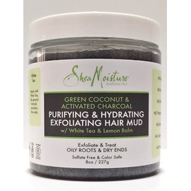 Shea Moisture - Purifying & Hydrating Exfoliating Hair Mud - 8 oz