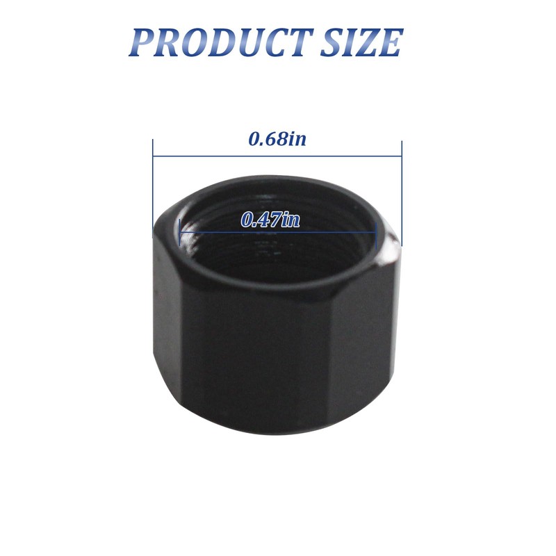 48-68-0031 1/4-Inch Collet Nut Fit for 2485-20, 2486-20, 2784-20, 5192,
