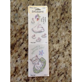 Suzy's Zoo sticker 4 modules: Happy Mother's Day! and You're a special lady!