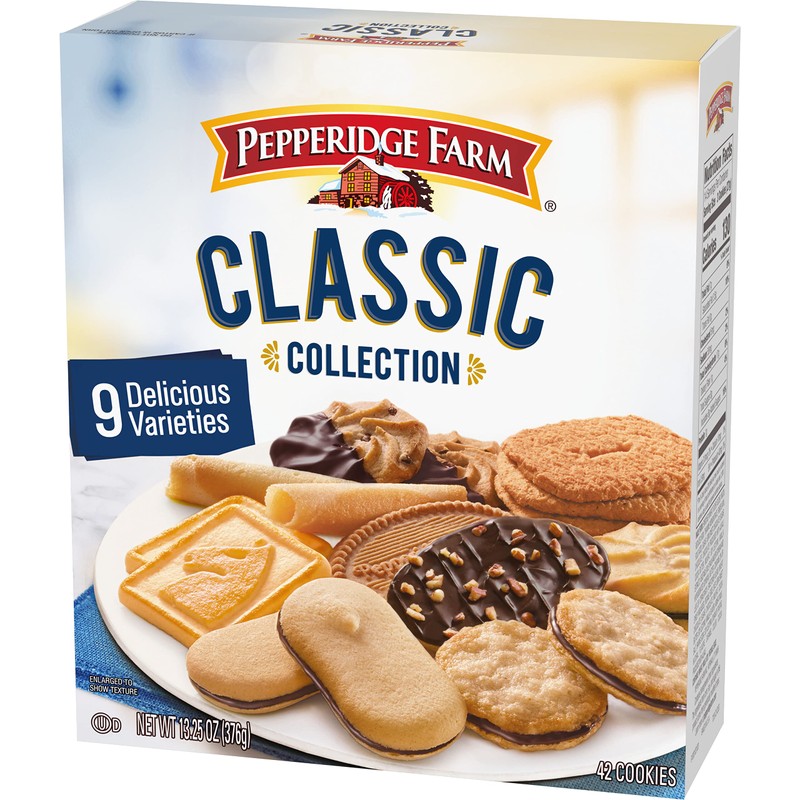 Pepperidge Farm Cookies Classic Collection, 9 Cookie Varieties, 13.25 Oz.