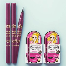 Anjumain Heroine Make Smooth Liquid Eyeliner N 0.4ml, deep black, 2 pcs. / 히로인메이크 스무스 리퀴드 아이라이너 N 0.4ml, 딥블랙, 2개