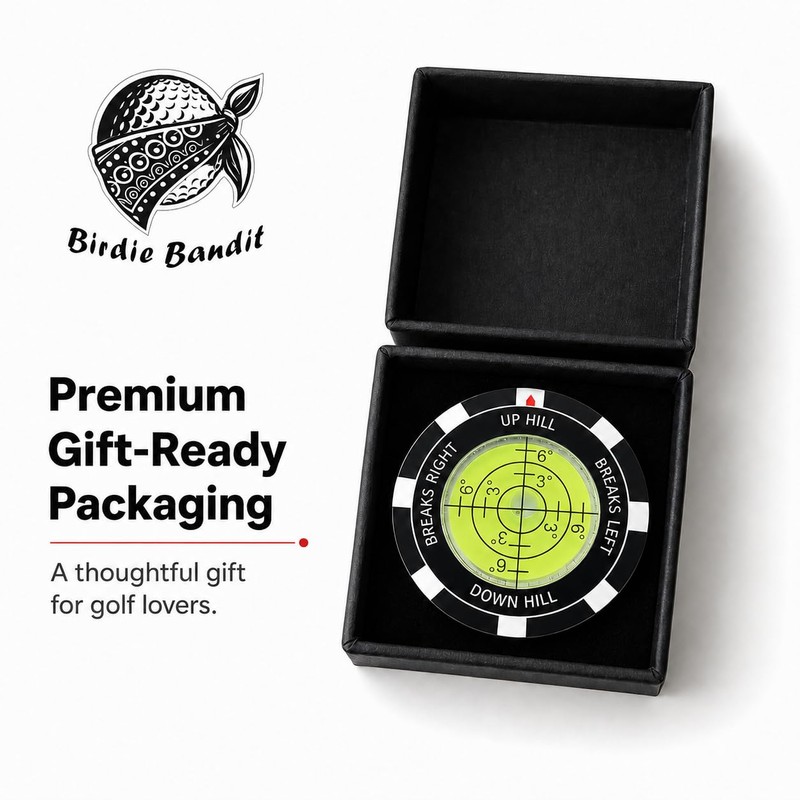 Spirit Level Golf Ball Markers For Putting Green - Golf