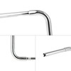 TCMT 1-1/4" Chrome 16" Ape Hangers Handlebars Fit For Harley