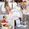 Mermaid Potty Training Chart with Reward Stickers – Bathroom Routine