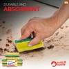 10pk Heavy Duty Sponge Scourer with Finger Grip | Sponges