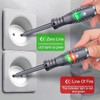 2PCS Electrical Tester Screwdriver,Electrical Screwdriver,High Torque Strong Magnetic Screwdriver Electricity