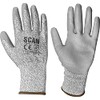 Scan SCAGLOCUT3XL Grey PU Coated Cut Resistant Cut 3 Gloves