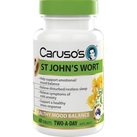 Caruso's St John's Wort Mood Manager 60 Tablets