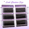 600pcs Lash Clusters, Lashes Individual Cluster Natural Individual Eyelashes, 10-18mm