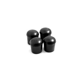 Design61 End Cap Sliding Cap Protective Caps Foot Caps with Steel Insert Diameter 25 mm Pack of 4
