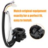 QAZAKY Throttle Housing Start Kill Switch Control Left Right Brake
