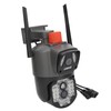 Outdoor Dual Lens Security Camera 1080P Mobile Tracking 360 Degree