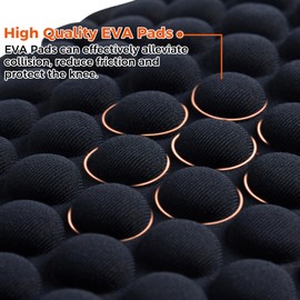 COOLOMG Basketball Knee Pads Youth Kids Adult Football Protective Padded Knee Compression Sleeves White XS