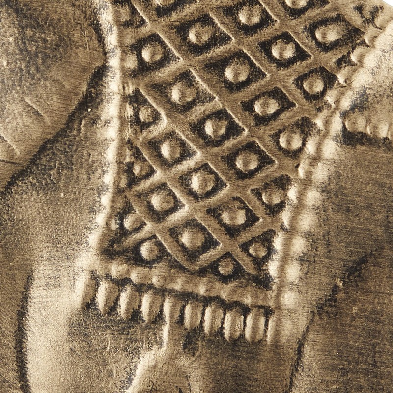 Deco 79 Metal Elephant Windchime with Bells, 10" x 2"