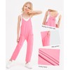 UK loees Jumpsuits for Girls Kids Casual Sleeveless Jumpsuits Spaghetti