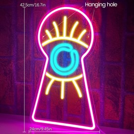 PILOYINDE One Piece Luffy Neon Sign Anime Luffy Luminous Advertising for Wall Decoration, One Piece LED Sign for One Piece Fans, Bedroom Decoration, Christmas Gifts, Men's Gifts