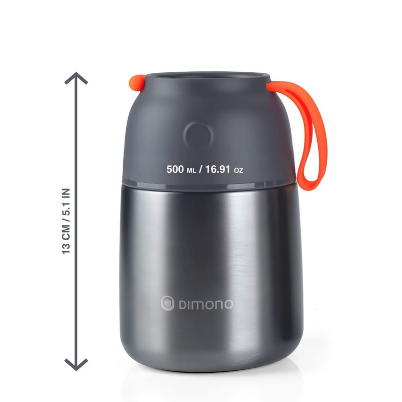 Dimono® Thermal Container Warming Container, Lunch Box To-Go Food Container,