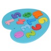Learning Number Board Toy Educational Silicone Number Puzzle Board for