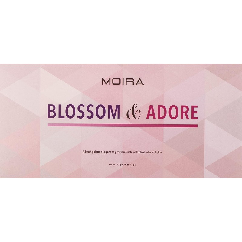 PALETA DE RUBOR BLOSSOM & ADORE MOIRA COMETICS HCP003