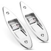 Navigation Light,2Pcs LED Flush Mount Navigation Light 12V Stainless Steel