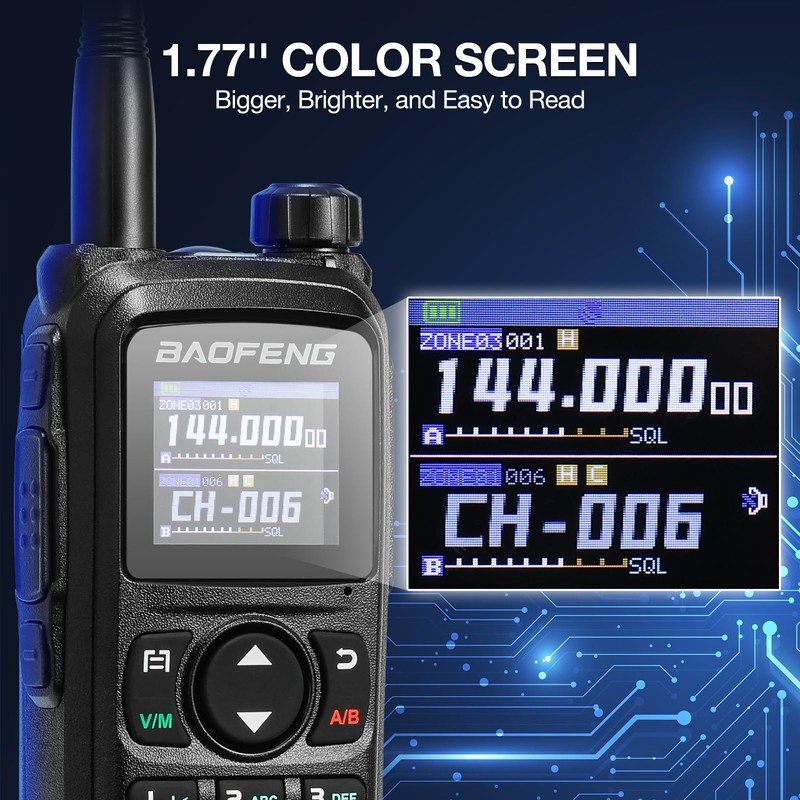 BAOFENG UV-28 PLUS Ham Radio Handheld with GPS & APP