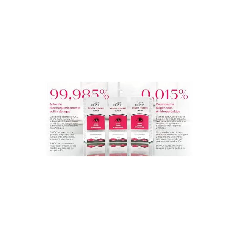 AquaDermis Eyelids & Eyelashes CLEANSER 150ml