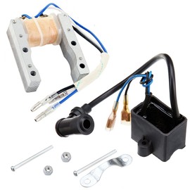 YOFMOO CDI Ignition Coil Magneto Stator Coil for 49cc 50cc 60cc 66cc 80cc 2-Stroke Engine Motor Motorized Bicycle Bike