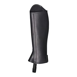 Horze B Vertigo Comet Equestrian Riding Half Chaps - Black - L