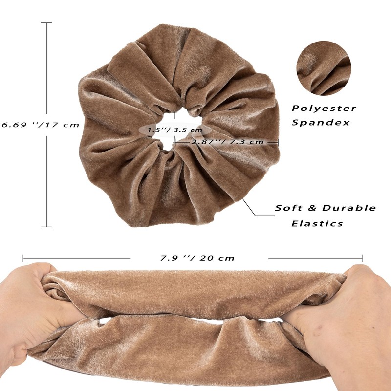 Velvet Hair Scrunchies For Women - Velvet Scrunchies - Hair