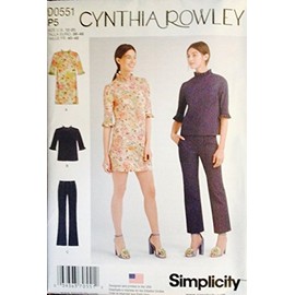Pattern D0551 P5 Size 12-20 (Cynthia Rowley)