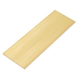 OLYCRAFT Brass Sheet, 6.1 x 2.0 x 0.1 inches (154 x 50 x 3 mm), Metal Plate for DIY Projects, Pure Copper Plates, Brass Plates, Enamel Copper Repair for Handicrafts
